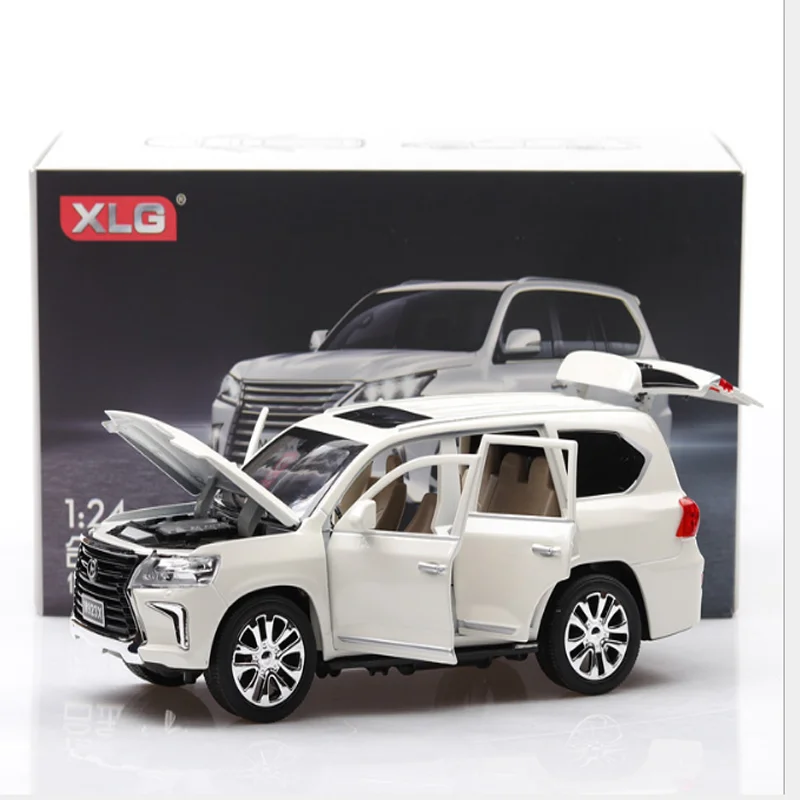 

Car Model Toy 1:24 Simulation Die-Casting Alloy Model Children's Gifts Photographing Props For Lexus LX570 For Collection