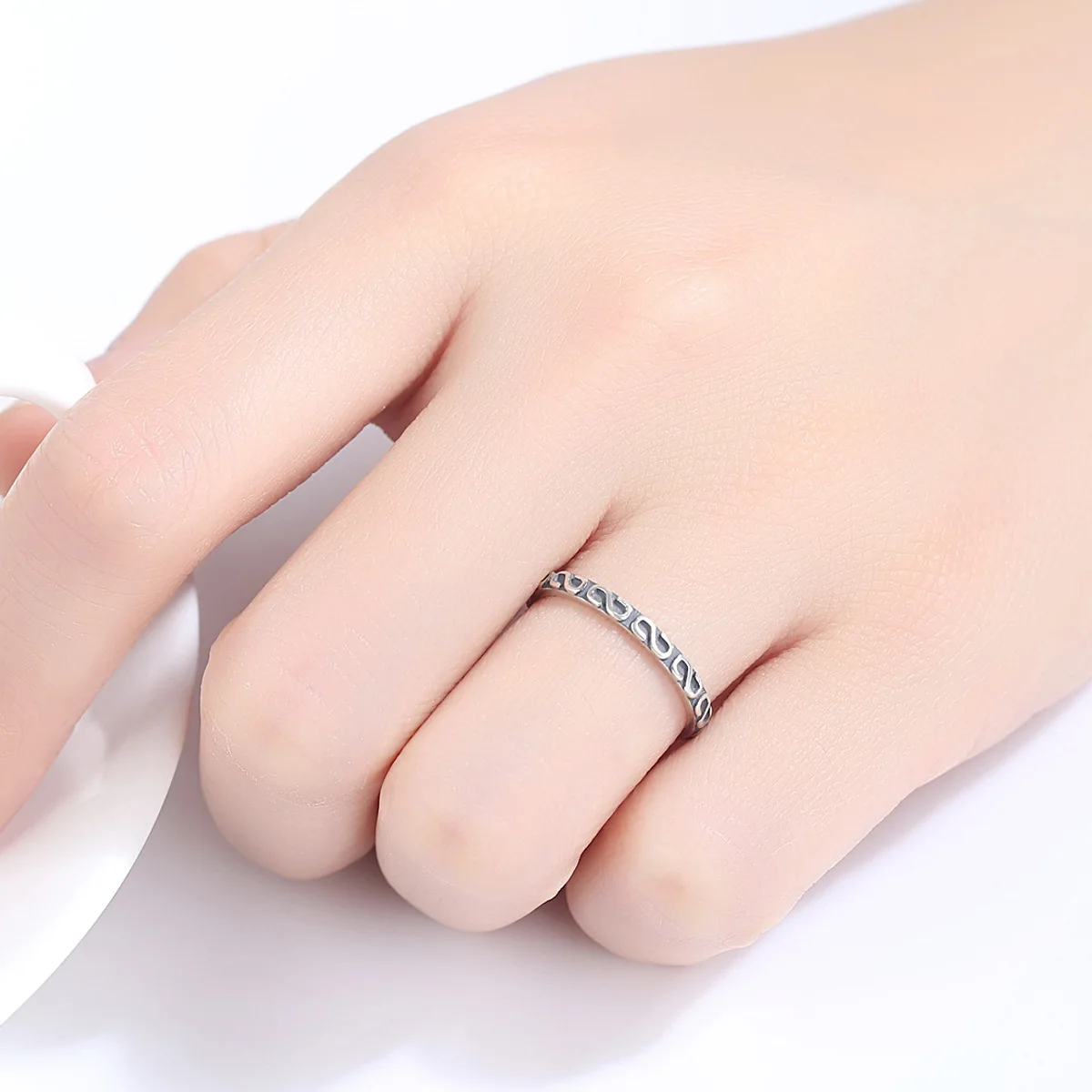 PAG& MAG S925 тайское серебряное кольцо с буквенным узором, корейский бутик