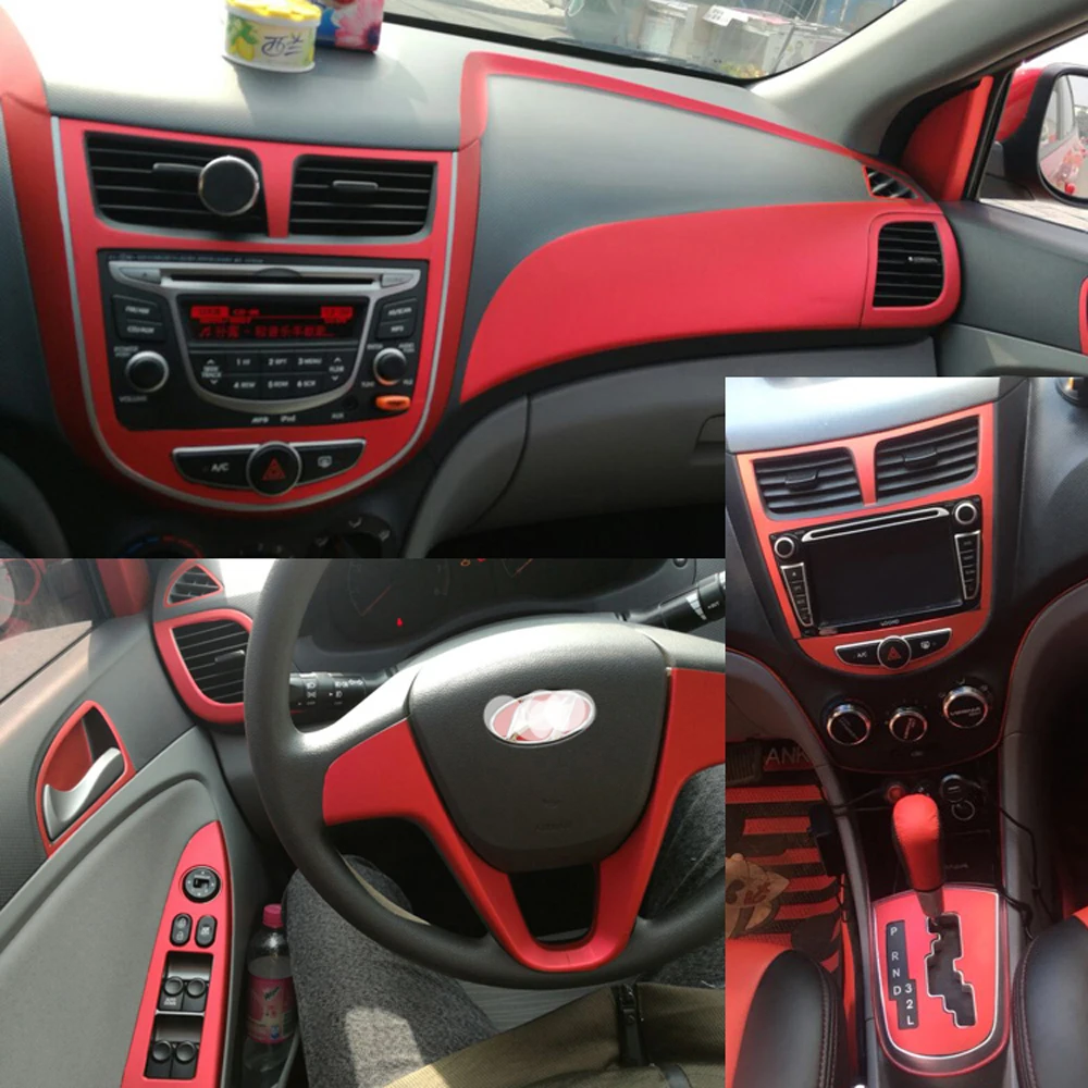 Для Hyundai VERNA 2010 2016 внутренняя панель Центрального управления ручка двери 5D