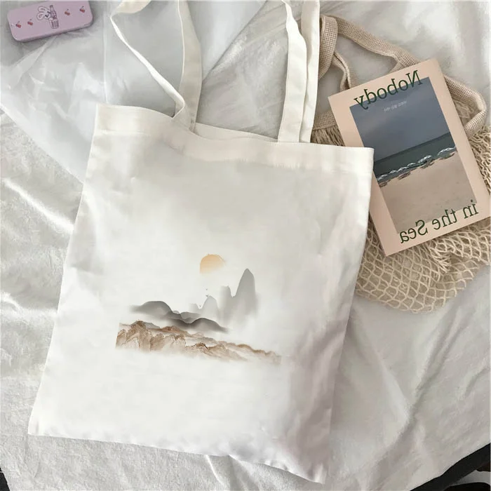 Чернил нарисованная Холщовая Сумка, текст, сделай сам, логотип на заказ, ежедневное использование, хозяйственная сумка, эко экологическая многоразовая утилизация