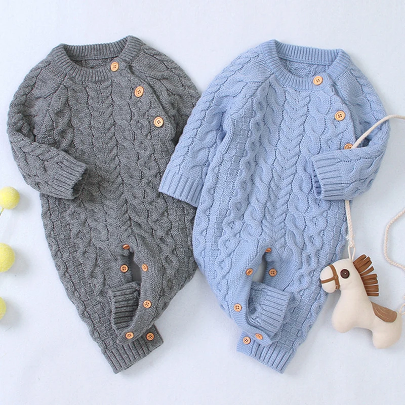 Одежда с рисунком для маленьких мальчиков и девочек Детский комбинезон детей