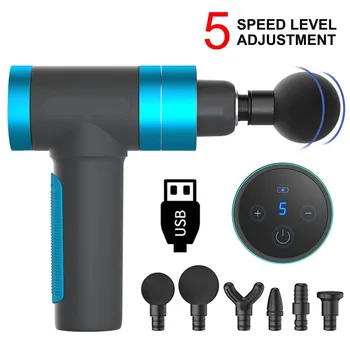 

Professional Ultra-Quiet Percussion Massager Muscle Massage Gun Exercising Muscle Pain Relief Body Muscle Relax Massage
