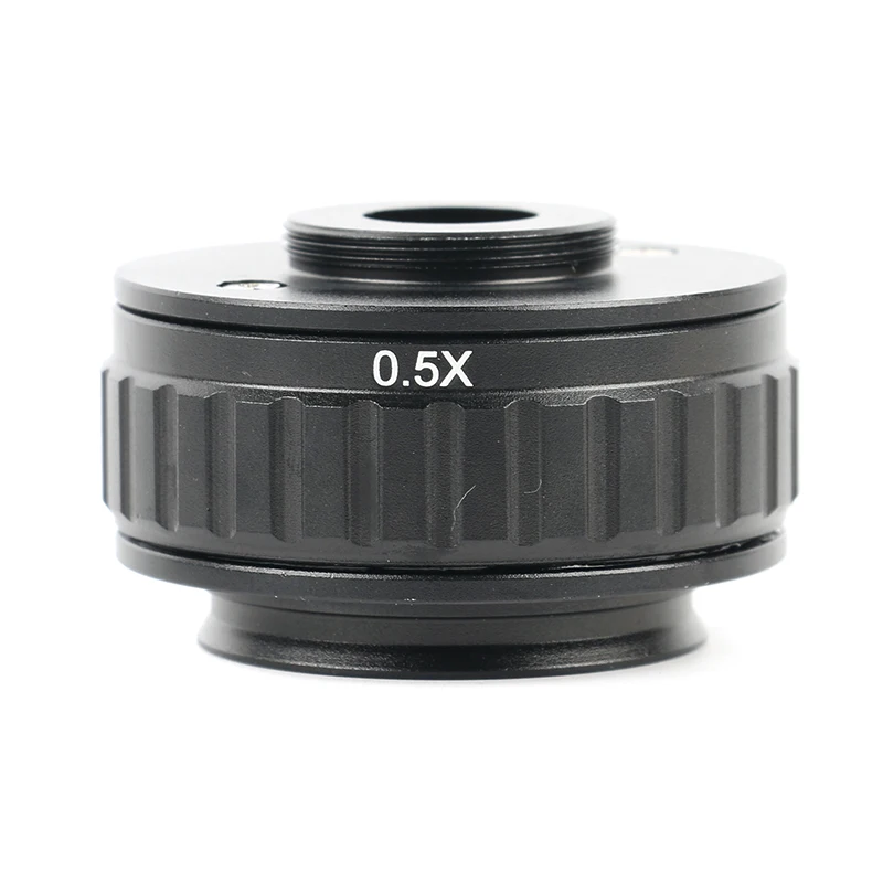 

0.35X 0.5X C mount Lens Adapter Focus Adjustable Camera Installation C mount Adapter to New Type Trinocular Stereo microscope