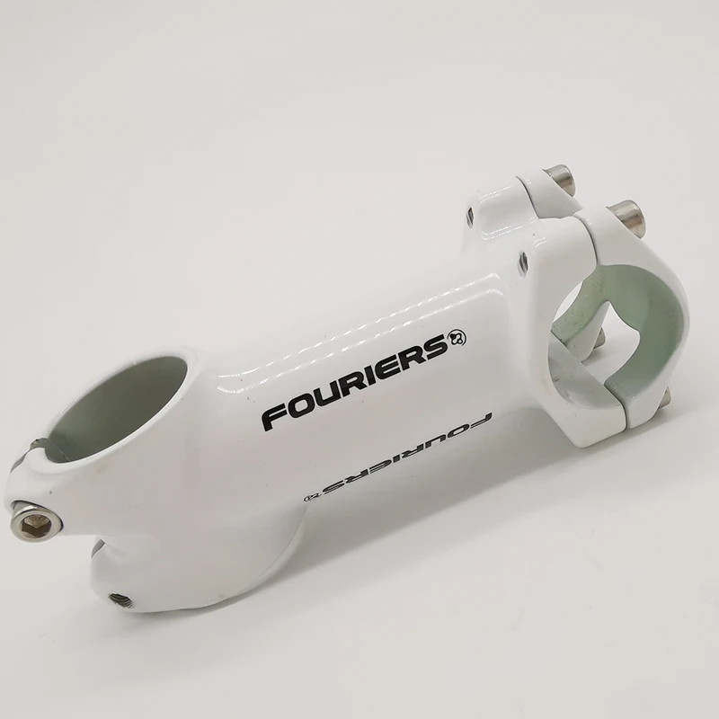 Fouriers SM-RA007 MTB горный велосипед руля 90 мм+/-6 градусов 28,6 мм x 31,8 мм стержень белый