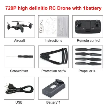 

ZD5-G GPS Folding RC Drone with Dual Camera Gesture Po Remote Control Toy Machine Headless Mode Optical Flow Positioning