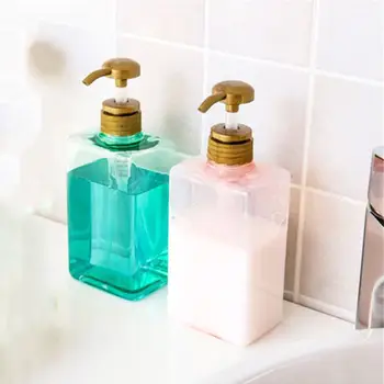 

600ML Liquid Soap Dispenser Bathroom Pump Shower Gel Shampoo Container Kitchen Detergent Hand Soap Dispenser Bottle