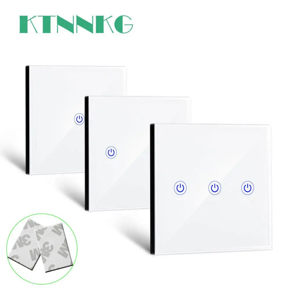 KTNNKG 86 стены сенсорный пульт дистанционного Управление Беспроводной RF передатчик