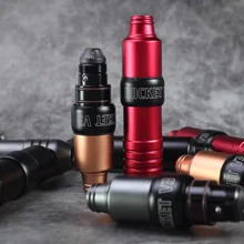 Новая ручка Rocket V3 роторный постоянный макияж и моторно-вращательный для татуировок шейдер лайнер 4 цвета ассорти татуировки машина