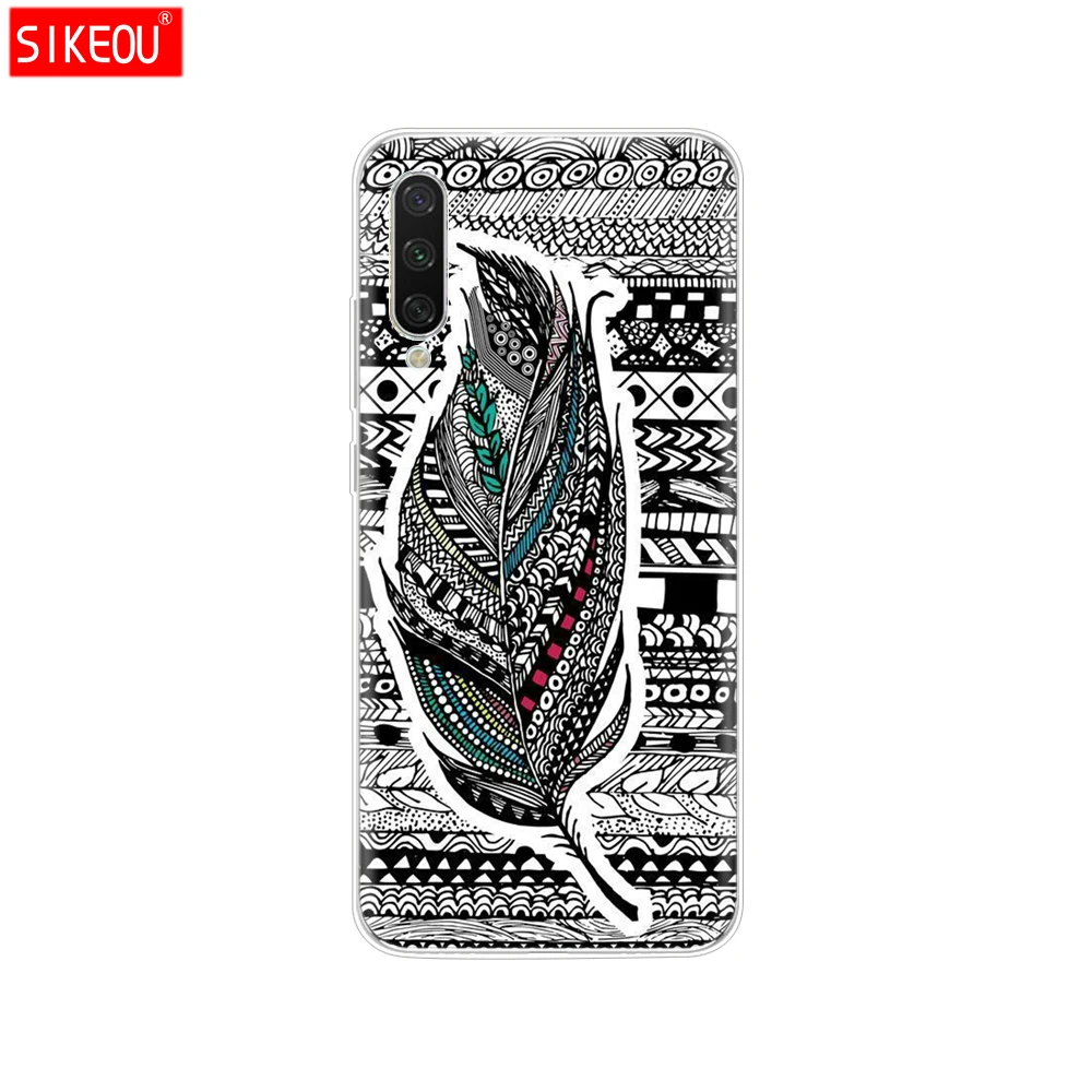 Силиконовый чехол для Xiaomi mi A3, чехол с полной защитой, мягкая задняя крышка из ТПУ, чехол для телефона s для Xio mi A3, бампер, кошечка, цветок