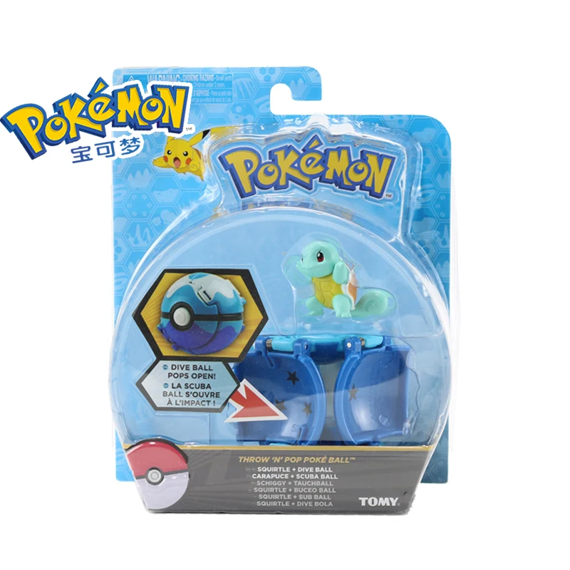 Оригинальные POKEMON игрушки Pokeball наборы Pokeball для пояса фигурка модель игрушки подарки для детей Детские игрушки в коробке