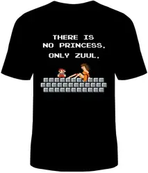 No Princess Only Zuul Футболка "Охотники за привидениями" унисекс смешной хлопок для взрослых Марио Новый Хлопок Уличная забавная футболка