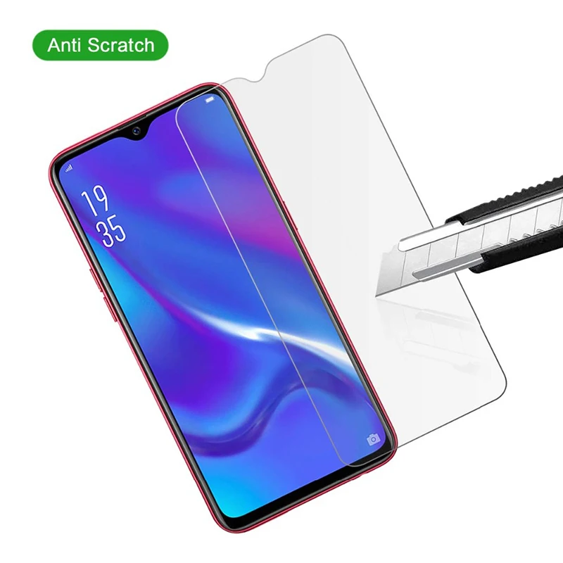 For OPPO RX17 Neo AX7 Pro A1k A5s Realme C2 X Lite X2 XT 3 5 Tempered Glass Protective 9H Screen Protector Glass  Film Cover