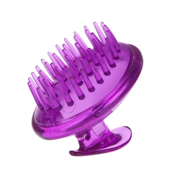 

Silicone Shampoo Scalp Shower Body Washing Hair Massage Massager Brush Comb