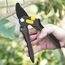 Обрезка ножницы садовые инструменты экономия труда высокоуглеродистой стали Ножницы садовый завод острые ветки секаторы защита рук прочный