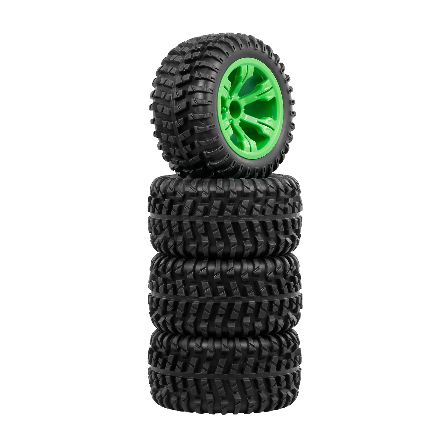 4 шт. расширенные шины Wltoys 12428 радиоуправляемые автомобильные шины С колесными ободами радиоуправляемые автомобильные запчасти для автомобилей Wltoys 12428 Радиоуправляемый автомобиль