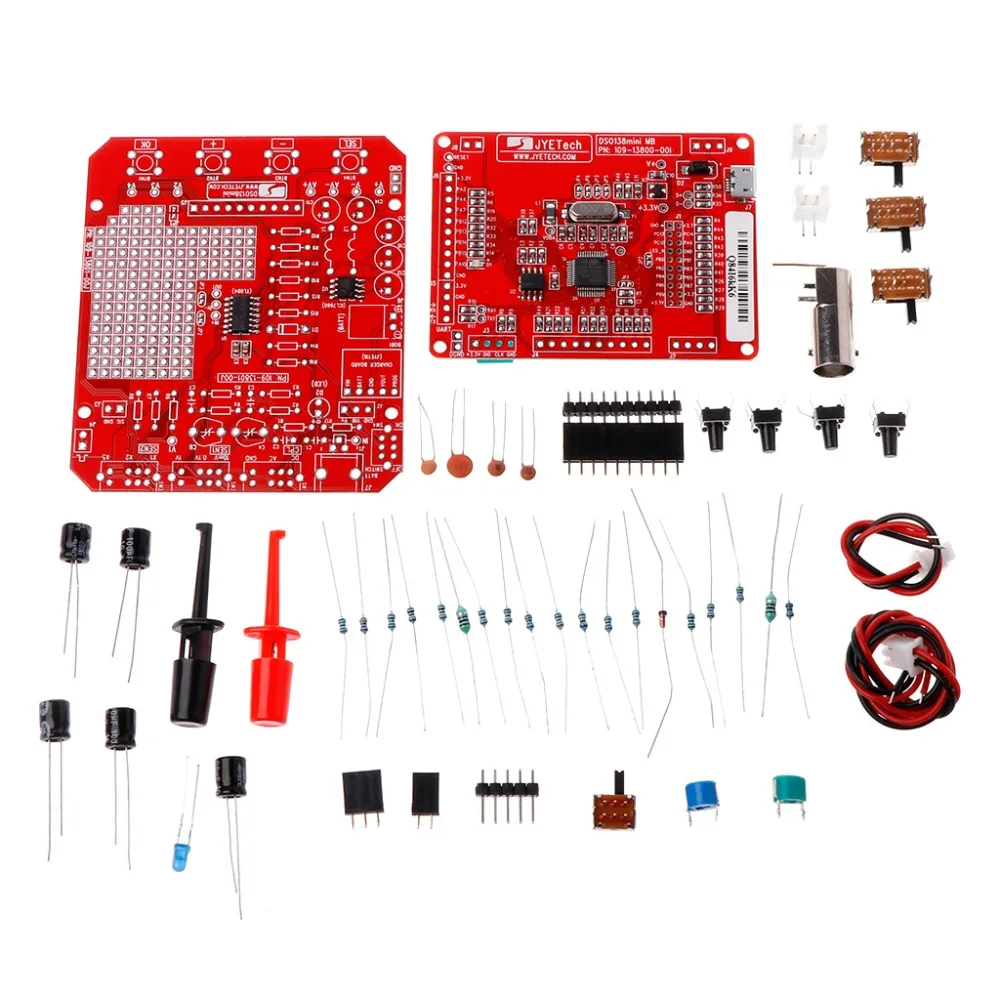 

DSO138mini Digital Oscilloscope Kit DIY Learning Pocket-size DSO138 Upgrade