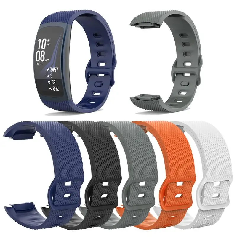 Ремешок для часов из ТПУ samsung gear Fit2 Pro фитнес часы ремешок Fit 2 SM R360/Fit2 R365|Ремешки