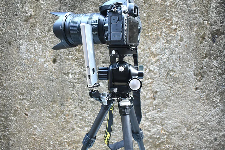 GH-PRO головка штатива с зубчатой головкой и зажимом для панорамной шаровой головки 1/4 ''3/8'' с винтом для штатива DSLR камеры