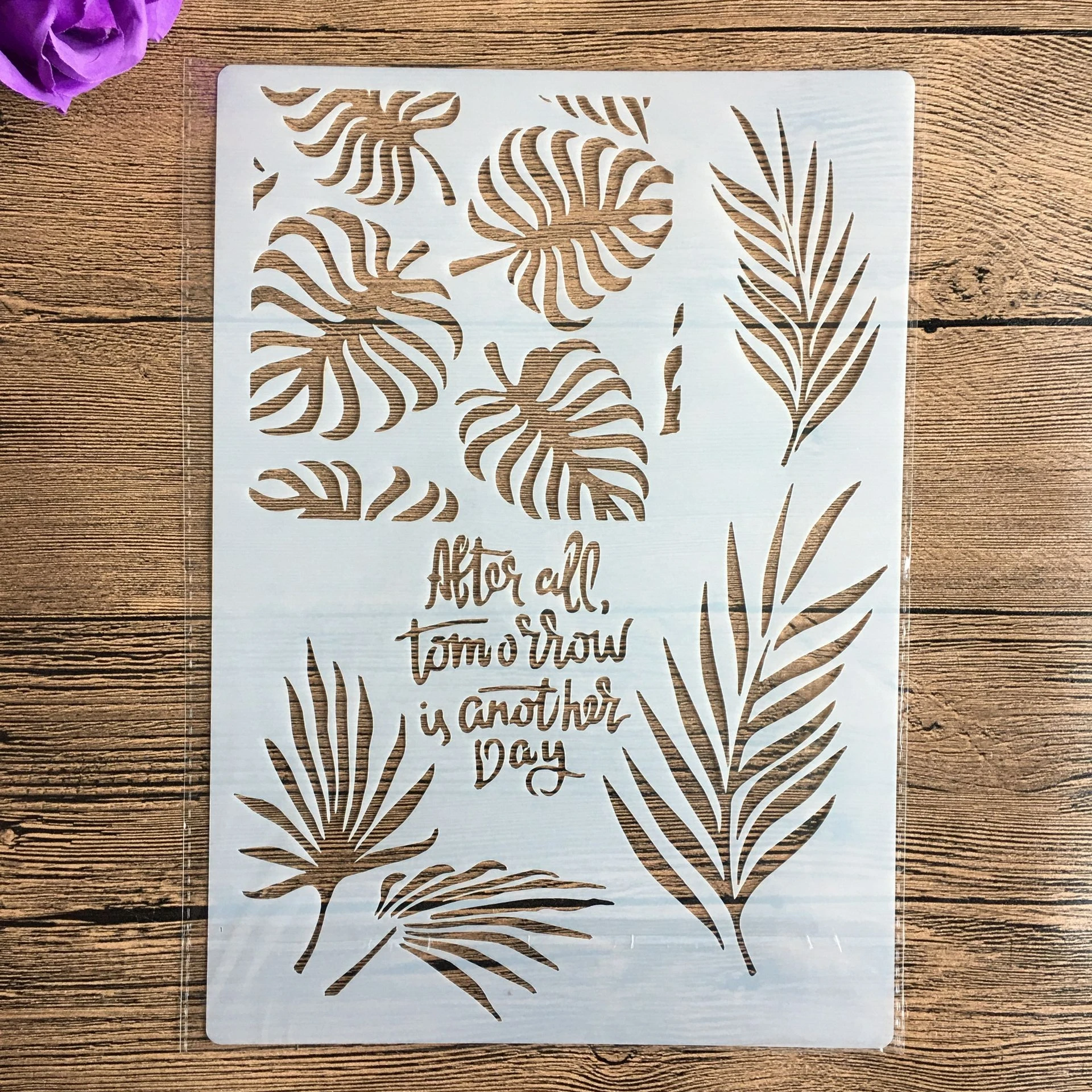 JSRQT 7 Piezas Plantillas de Dibujo Pluma de Mandala Stencil