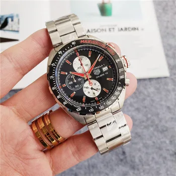 

TAG- Heuer- Luxury Brand quartz women AAA Watches Quartz Watch Stainless Steel Strap wristwatch classic business dress men watch
