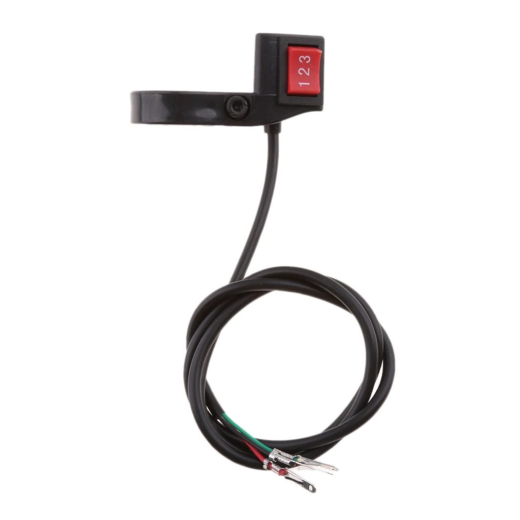Handlebar Switch Turn Signal Switch Left 3-speed Switch Handlebar Switch Handlebar Fitting 3-speed Position Switch