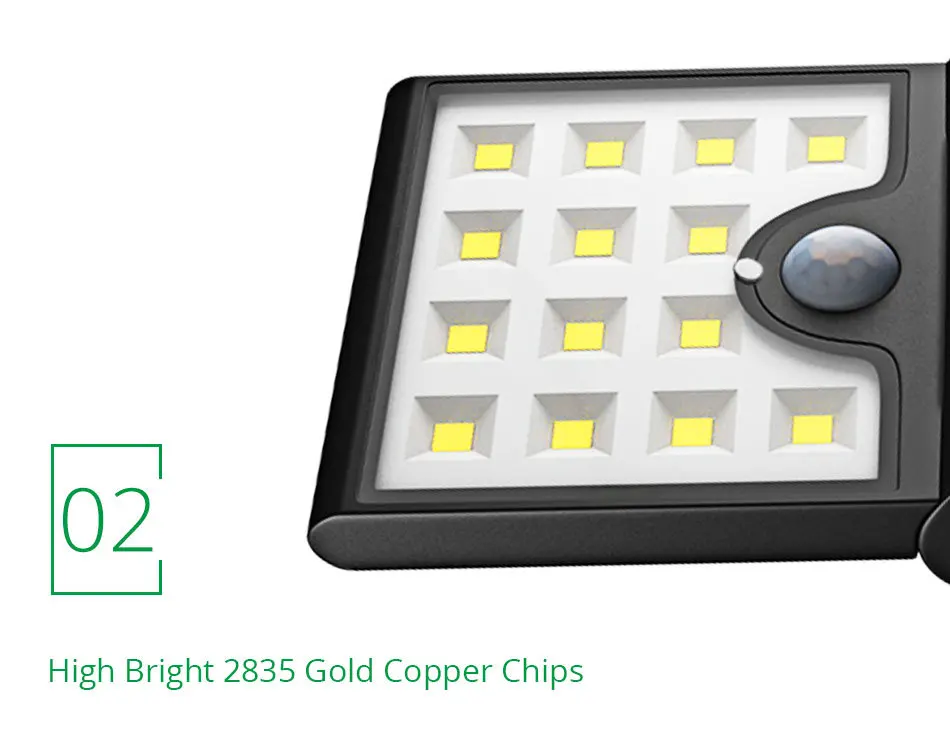 IP65 Outdoor Solar Led Lighting Home Garden Street Courtyard Solar Wall Lights Motion Sensor Lamp Modern Lithium Battery (10)