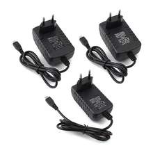 AC DC Micro USB Power Adapter 5V 2A 2.5A 3A USB Power Supply 100V-240V TO 5V Volt Charger Power Adapter Micro USB Port For RPI 3