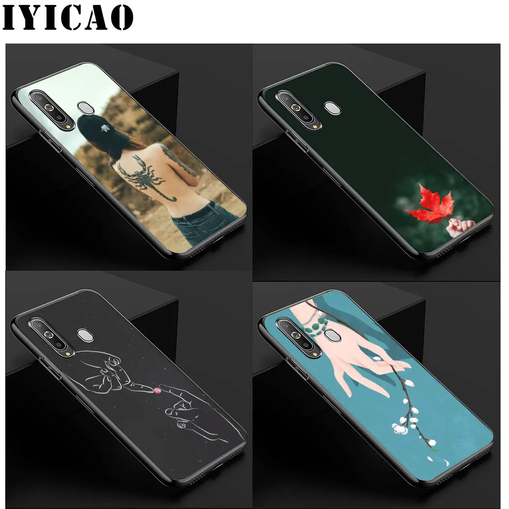 IYICAO Scorpion tattoo creative art Soft Case for Samsung Galaxy J8 J6 J4 Plus Prime A2 Core 2018 TPU |