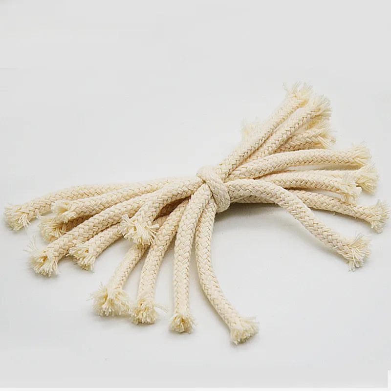 5pcs 15cm Round cotton wick Teaching Equipment Alcohol lamp Burner Wick Chemical Laboratory Supplies