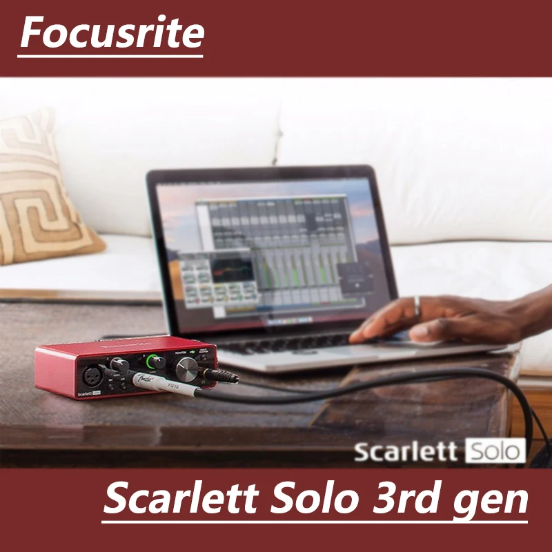 Focusrite Scarlett Solo 3rd generation Headphone