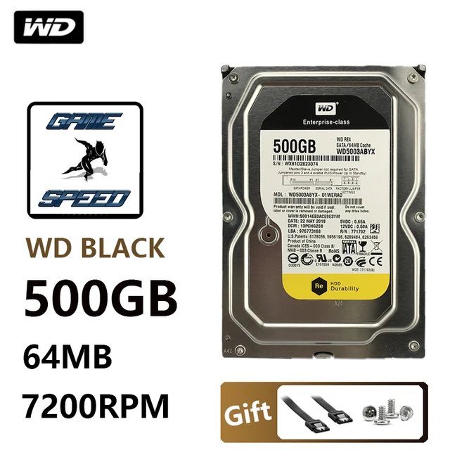 Wd Black 500g Hard Disk Drive