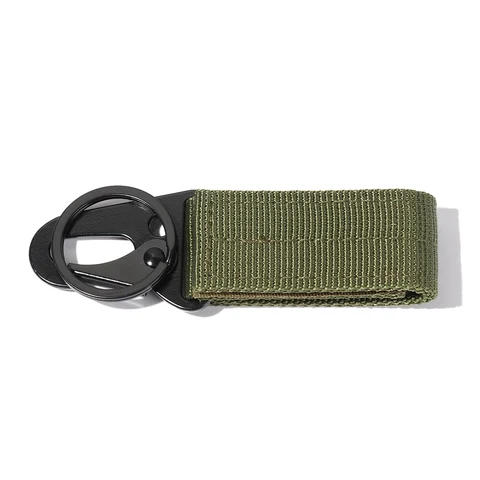 Rope Keychain Outdoor Camping Survival Kit Military Paracord Cord Rope Emergency Knot Bottle Opener Key Ring Carabiner Tool