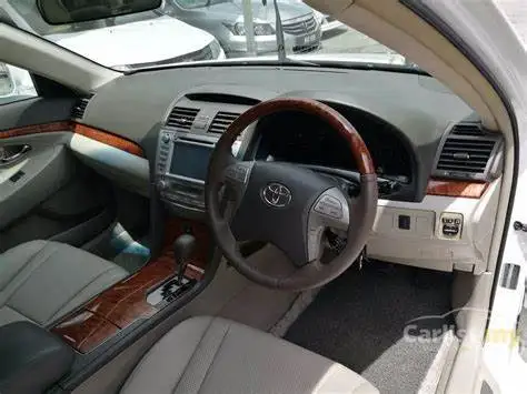 Для Toyota Camry Xv40 2006 2007 2008 2009 2010 2011 поколения 6 Dashmats аксессуары для стайлинга автомобилей крышка приборной панели RHD - Название цвета: Белый