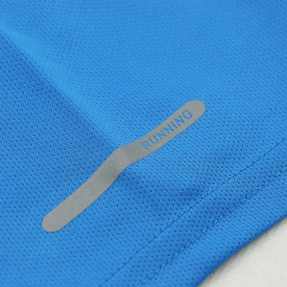 ARSUXEO Summer Men's Running Shirts Short Sleeves Sports Jersey Training Gym Crossfit Fitness Dry Fit T Shirt Clothing T1602