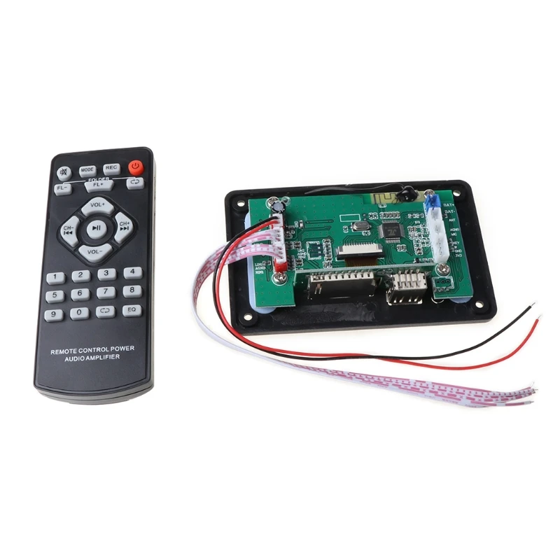 DC 5V 4.0 MIC Recording Port Bluetooth MP3 Decoder Board Module USB SD WAV WMA APE FLAC FM with Remote control