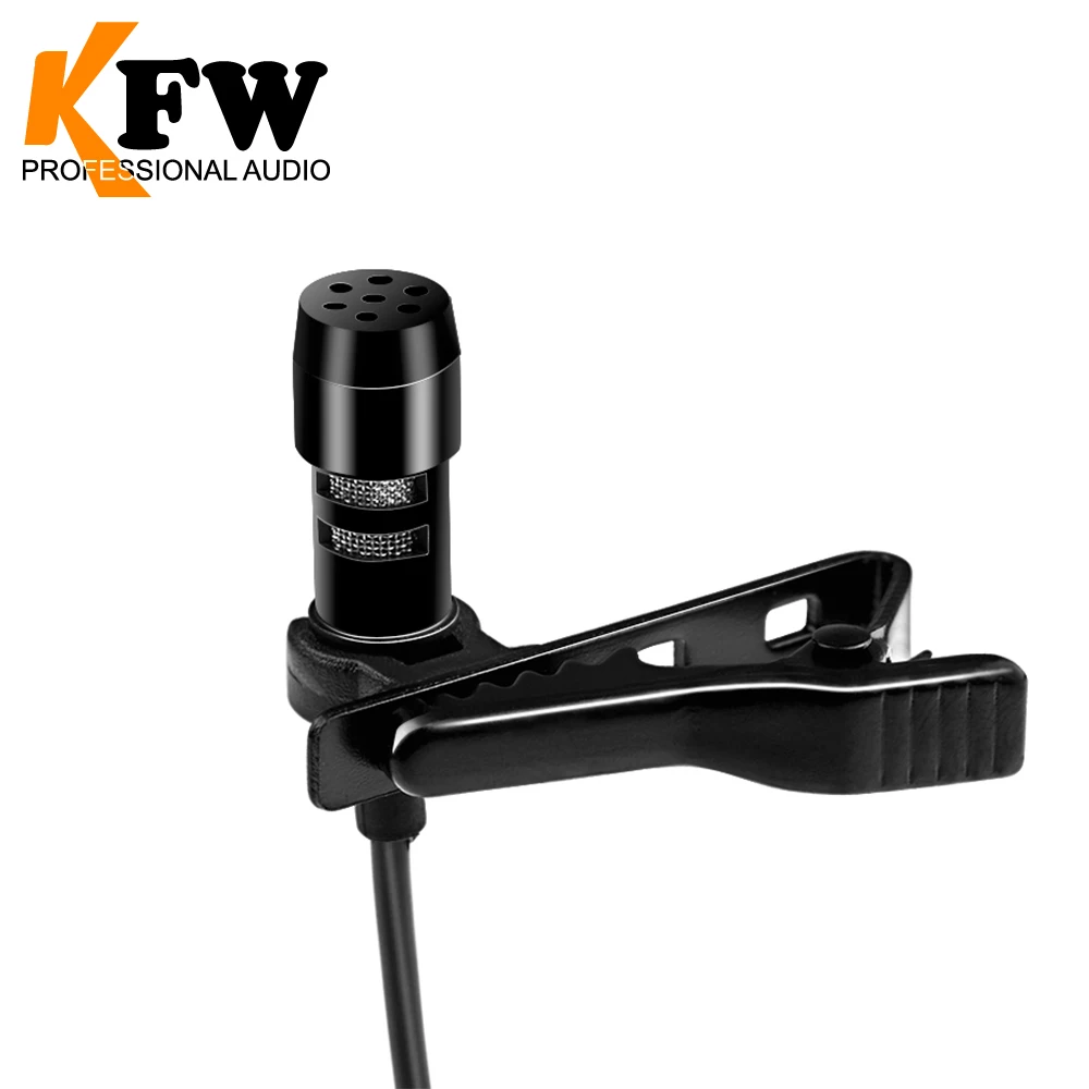

KFW SK100 Lavalier Interview Recording Microphone Online Lesson Live Huawei Apple Mobile Phone SLR Camera Radio Microphone