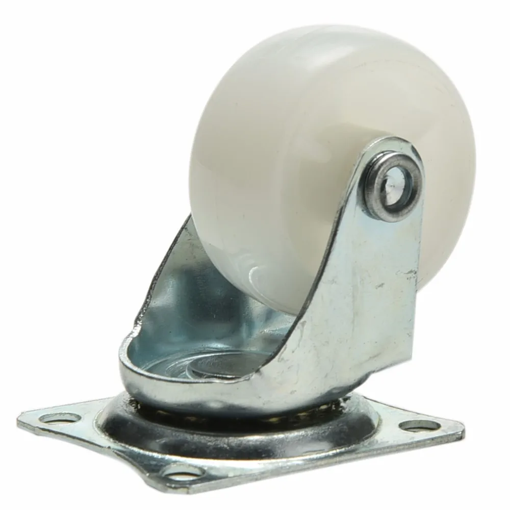 Universal Robot Chair Table Cabinet Bottom Legs Furniture Casters Nylon PP Swivel Wheel For Smart Car Omni Wheel 1PC