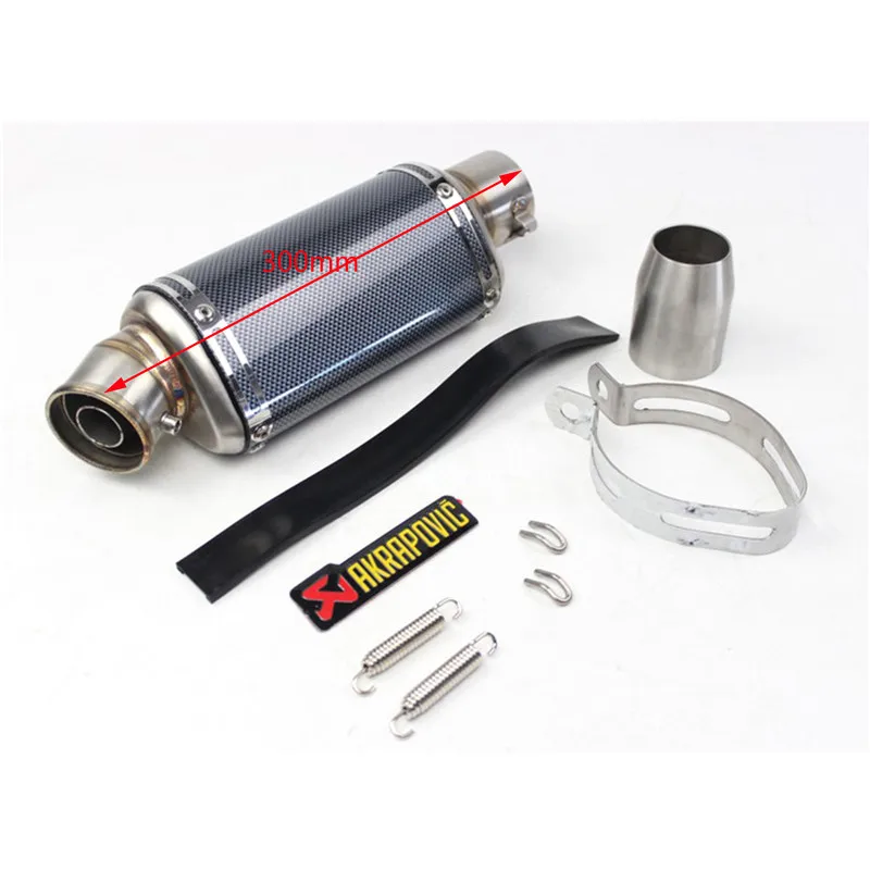 Мото rcycle выхлопная труба akrapovic Yoshimura выхлопная труба мото глушитель для KTM GSXR600 Z800 Z1000 NINJA250 CBR CRF230
