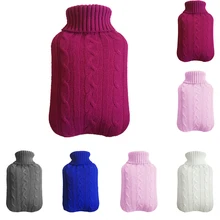 2000 мл защитный термостойкий теплый, холодный, безопасный, моющийся, вязаный чехол, бутылка для горячей воды, взрывозащищенный, зимний, большой