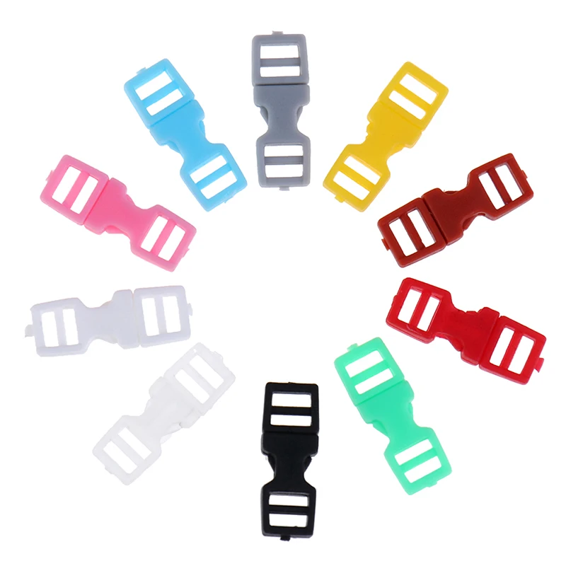 10 Pcs 4mm Mini Doll Clothes Belt Buckles for DIY Doll Backpack Button Bracelet Strap doll accessories doll clothes accessories