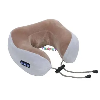 

U Shape Electrical Shiatsu Back Neck Shoulder Body Massager Cordless Rechargeable Vibration Kneading Car Home Massage Tool