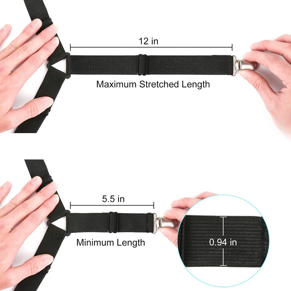 8 шт кровать застежки для простыни с зажимами держать листы на месте эластичные