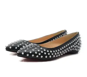

2020 New Arrival Women Flats Rivets Studs Ladies Summer Punk Shoes Buckle Strap Spikes Female Gladiator