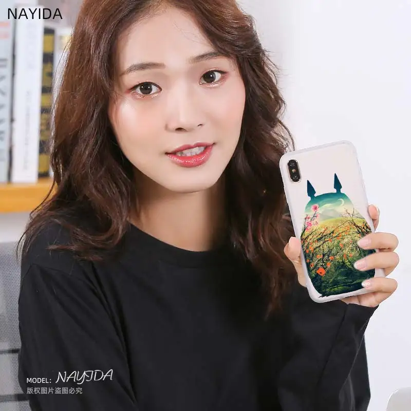 Модный мягкий чехол для Xiaomi Redmi 9A 8A 7A 6A Note 9 8 7 6 5 Pro 8T 9S Coque Totoro portsoot Sprite|Бамперы| |