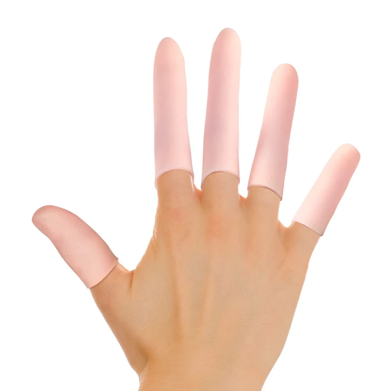 Silicone Gel Toe Finger Protector Tubes Separator Callus Bunion Corrector Corns Blisters Pain Relief Feet Care Tools toe separators toe spreader toe corrector finger toe separator toe protectors 5Pcs