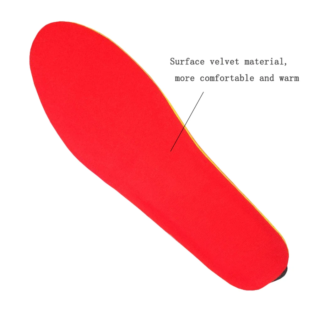 

Heating Insole Electronic Remote Control Feet Insole Velvet Hot Thicken Thermal Pad for Men Women Feet Care Winter Outdoors Pad