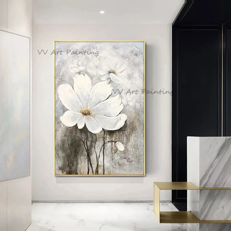 

Настенные постеры с ручной росписью, современные картины в скандинавском стиле, Декор для дома, персонализированные настенные картины, украшение для комнаты