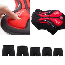 Короткие трусы унисекс для велоспорта с гелевой подкладкой, шорты для езды на горном велосипеде