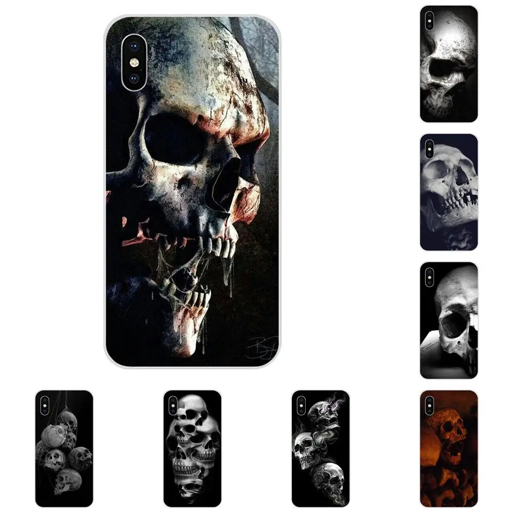 

Soft TPU Non-slip For Xiaomi Redmi Mi 4 7A 9T K20 CC9 CC9e Note 7 9 Y3 SE Pro Prime Go Play Awesome Haunted Mansion Skull