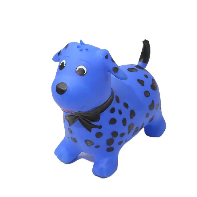 Thicken PVC Ride on Animal Jumping Horse Children Inflatable Dog Sports Toys Bouncy Toys for Kids Baby 58*28*55 1
